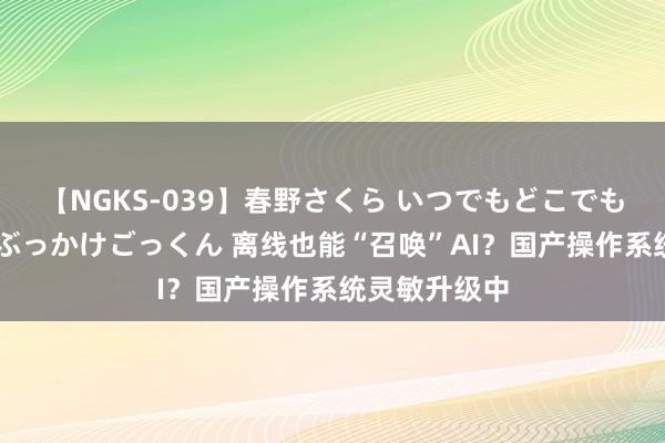 【NGKS-039】春野さくら いつでもどこでも24時間、初ぶっかけごっくん 离线也能“召唤”AI？国产操作系统灵敏升级中