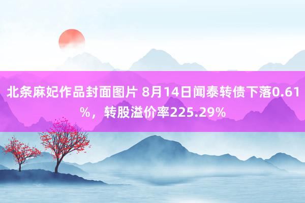 北条麻妃作品封面图片 8月14日闻泰转债下落0.61%，转股溢价率225.29%